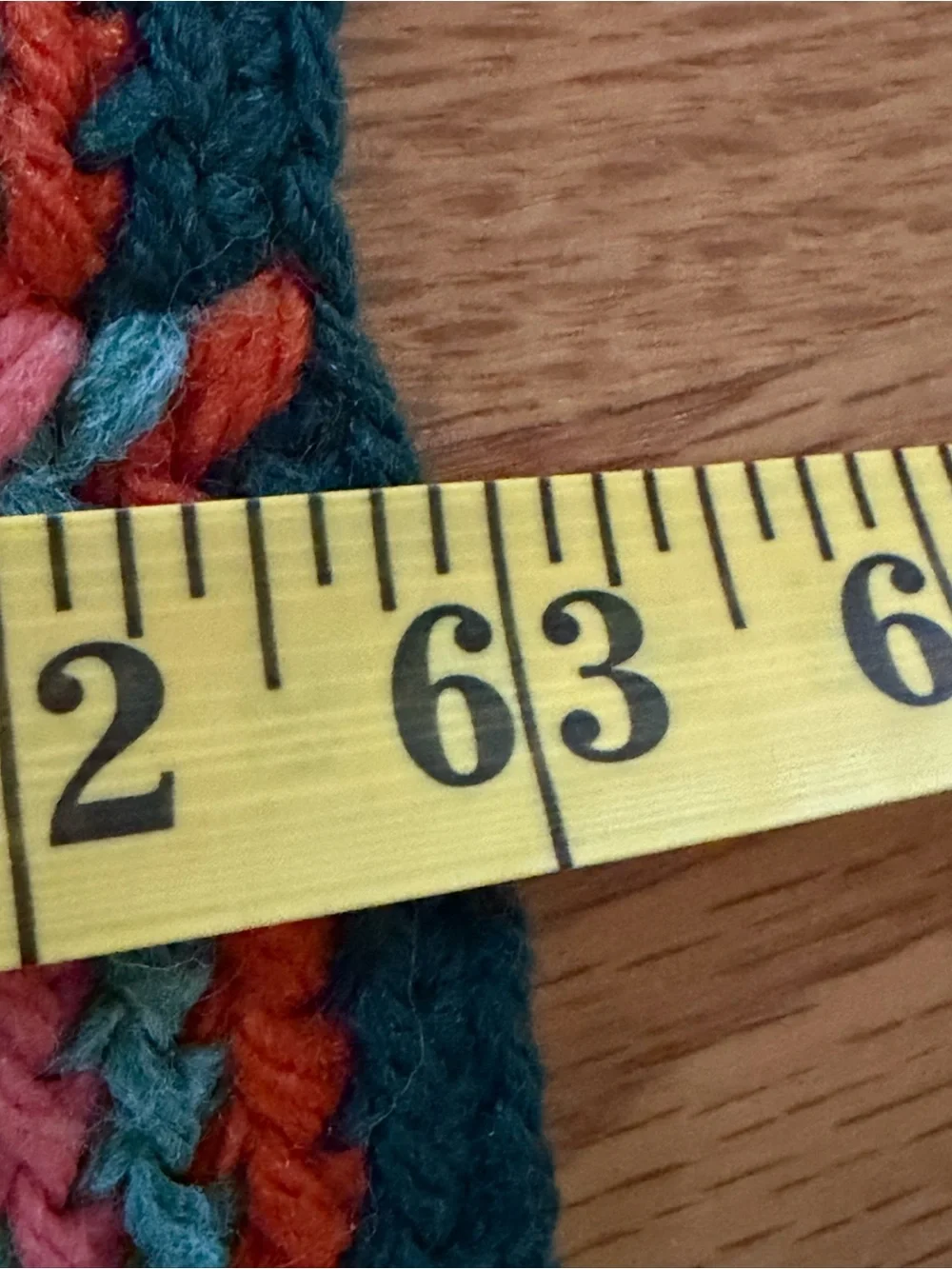 70s Vintage Handmade Crochet Flame Stitch Chevron Afghan Throw Blanket Fringe